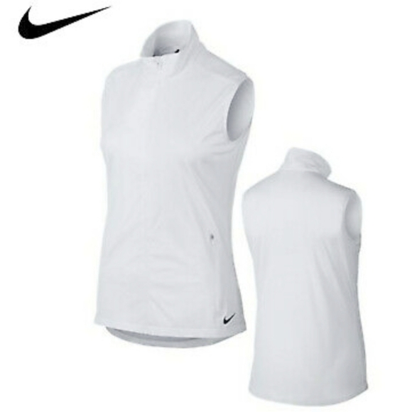 Nike Jackets & Blazers - Nike Golf - Pearl White Light Weight Golf Vest …